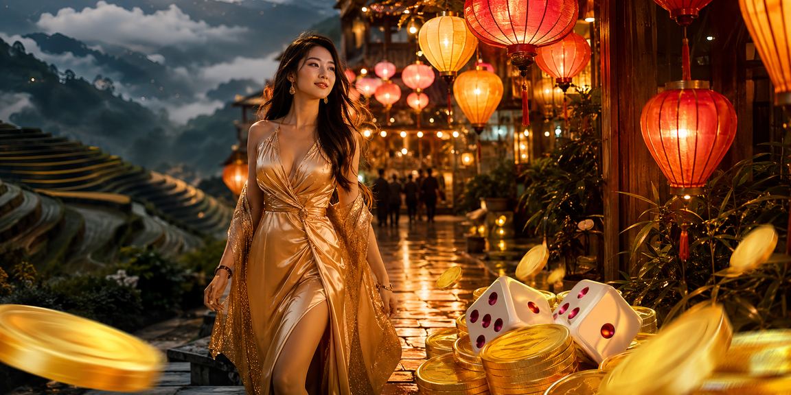 Người dùng tại chợ đêm Hội An tham gia trò chơi Tài Xỉu và cá cược trực tuyến về đêm