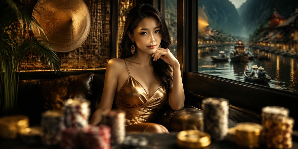 Người phụ nữ đội nón lá tại Ninh Bình kiểm tra giao dịch thanh toán trực tuyến trên điện thoại